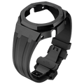 MOD WATCH CO. Black Rubber and Black Steel Band