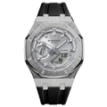 MOD WATCH CO. Black & Silver Mod