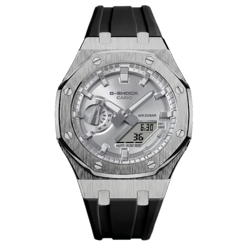 MOD WATCH CO. Black & Silver Mod
