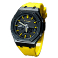 MOD WATCH CO. Black & Yellow Mod