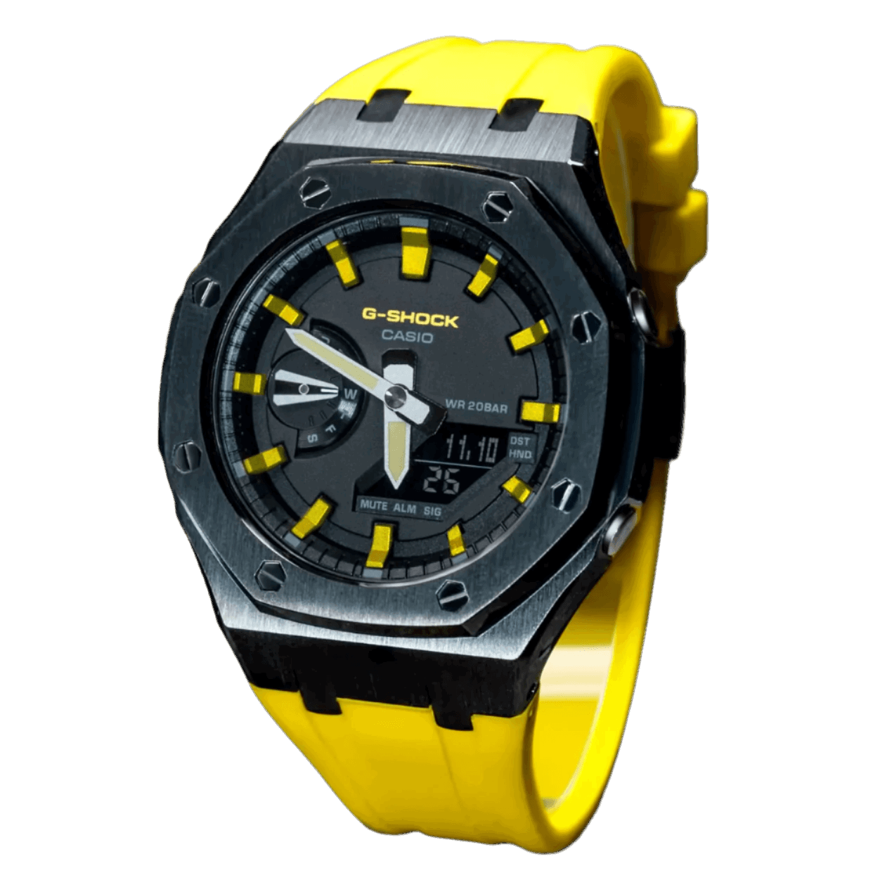 MOD WATCH CO. Black & Yellow Mod