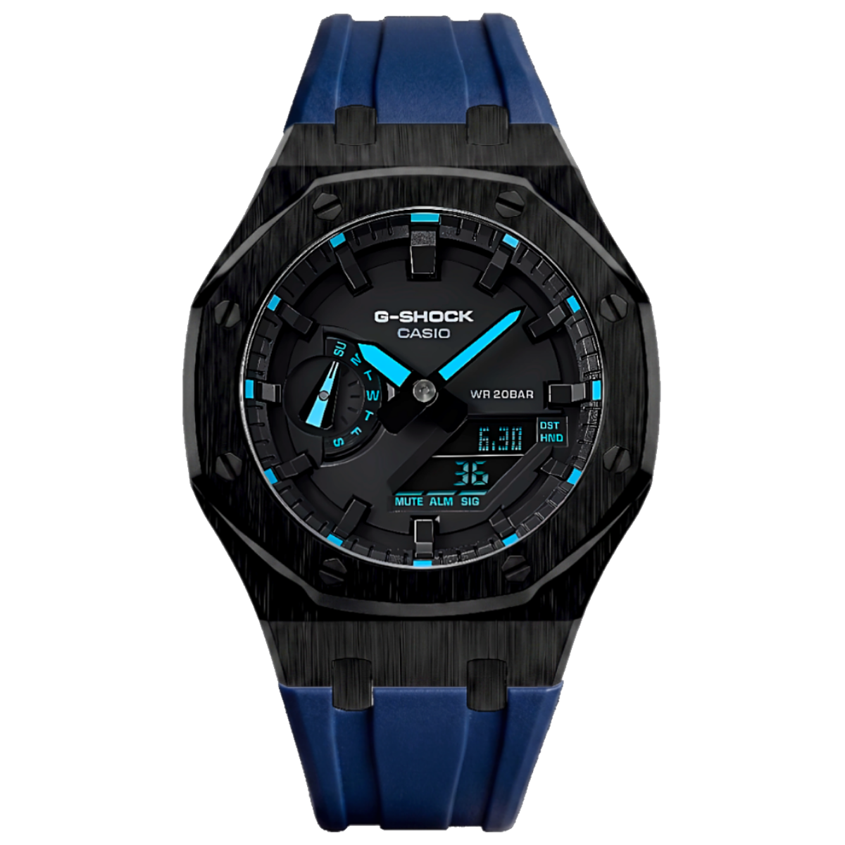 MOD WATCH CO. Blue & Black Mod