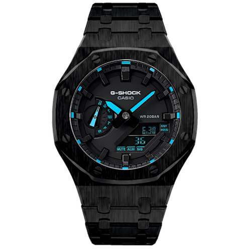MOD WATCH CO. Blue & Black Steel Mod