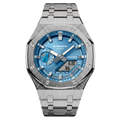 MOD WATCH CO. Blue & Silver Mod