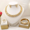 Étendre Dubai Luxury Gold Jewelry Set