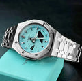 MOD WATCH CO. [Exclusive] Silver & Tiff Blue Mod
