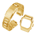 MOD WATCH CO. Full Gold Steel Square Band