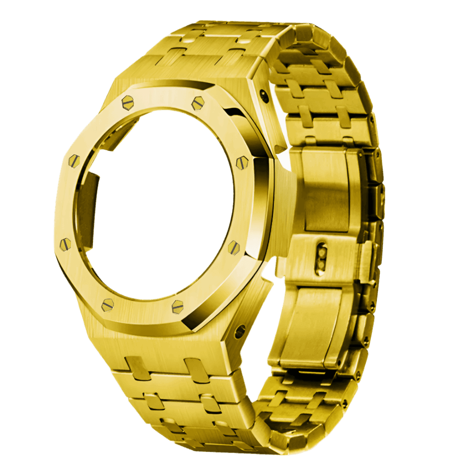 MOD WATCH CO. Gold Steel Band