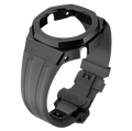 MOD WATCH CO. Grey Rubber and Black Steel Band