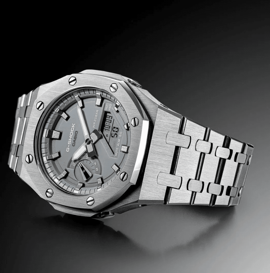 MOD WATCH CO. Grey Steel Mod