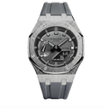 MOD WATCH CO. Premium Silver & Grey Mod