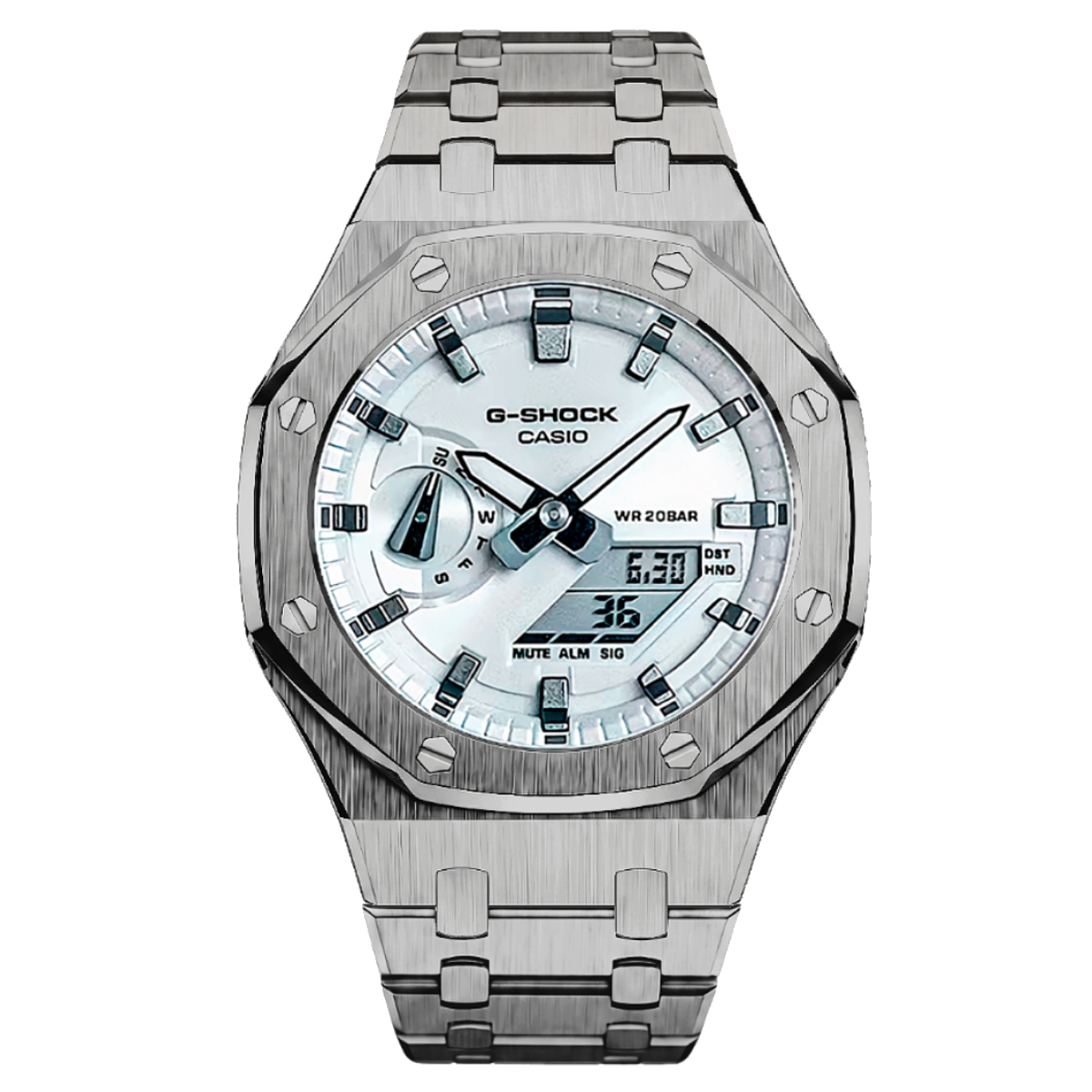 MOD WATCH CO. Special Edition Silver & White Mod