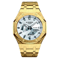 MOD WATCH CO. White & Gold Mod