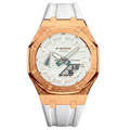 MOD WATCH CO. White & RoseGold Mod